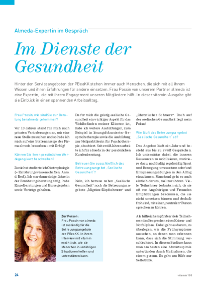 Vorschaubild Gesundheitstelefon: Expertin im Gespräch