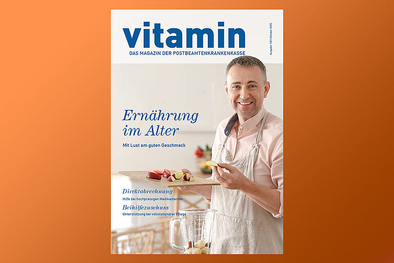 Cover des Kundenmagazins